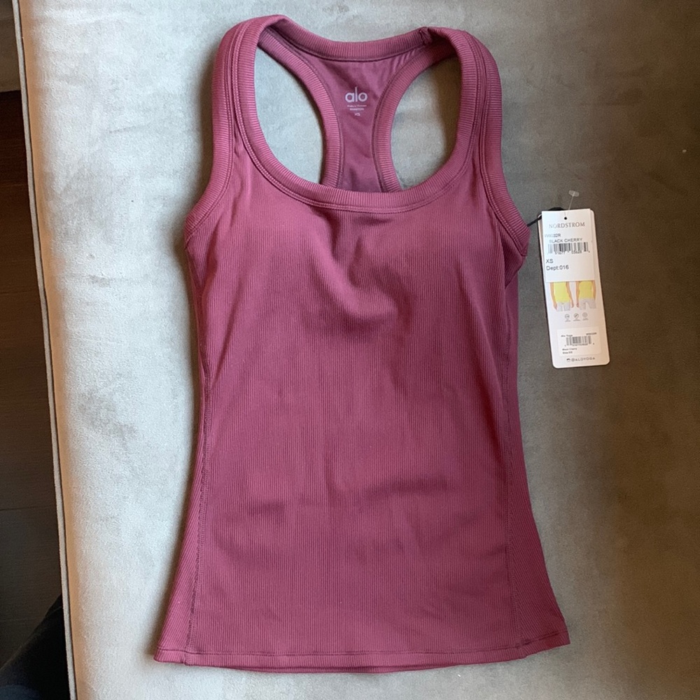 COPY - Alo Ribbed Sport Tank- Size XS (New with tags)